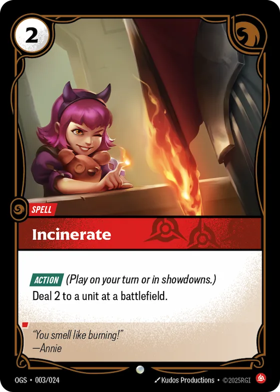 Incinerate #3 – Proving Grounds