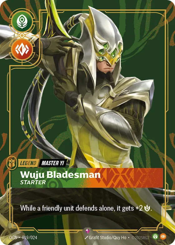 Wuju Bladesman - Starter #19 – Proving Grounds