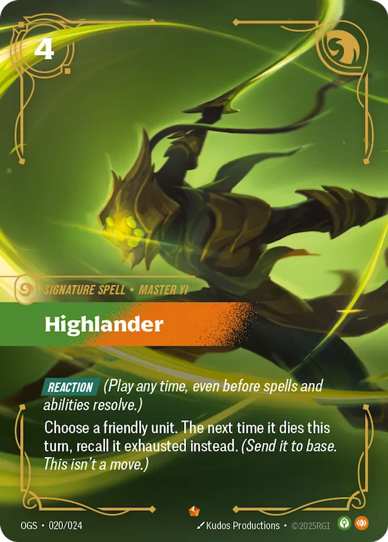 Highlander #20 – Proving Grounds