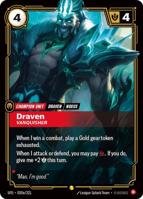 Draven, Vanquisher #20a – Spiritforged
