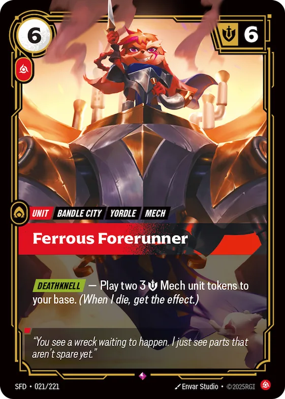 Ferrous Forerunner #21 – Spiritforged