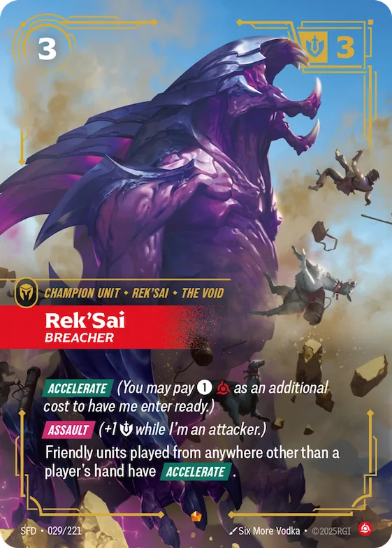 Rek'Sai, Breacher #29 – Spiritforged