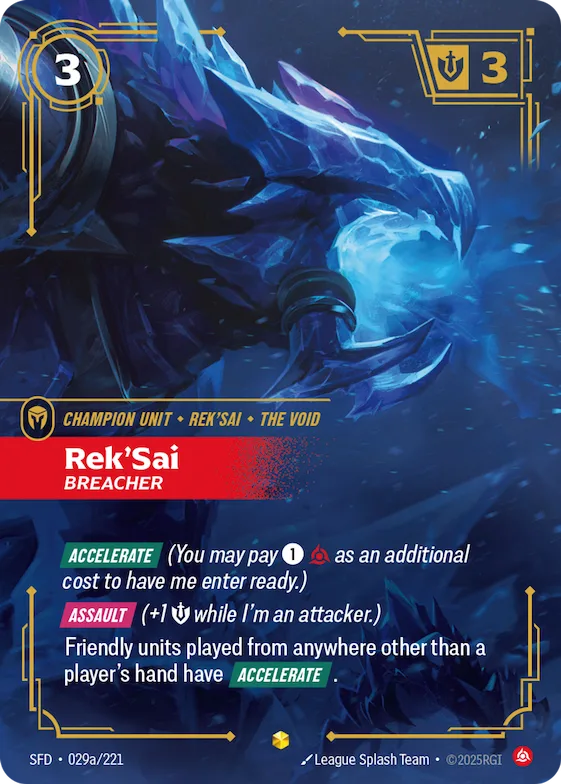Rek'Sai, Breacher #29a – Spiritforged