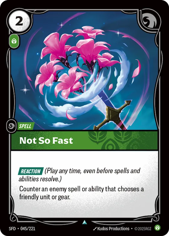 Not So Fast #45 – Spiritforged