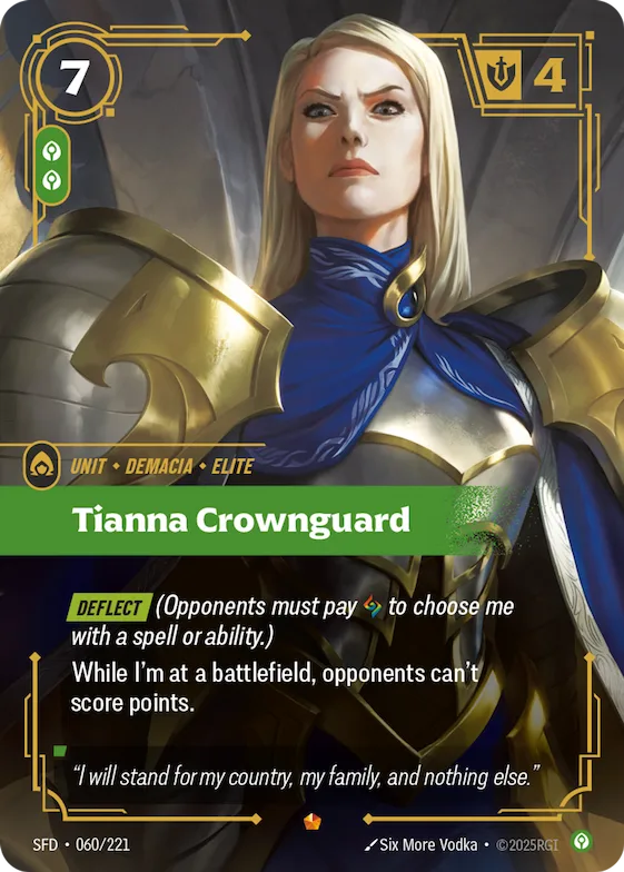 Tianna Crownguard #60 – Spiritforged