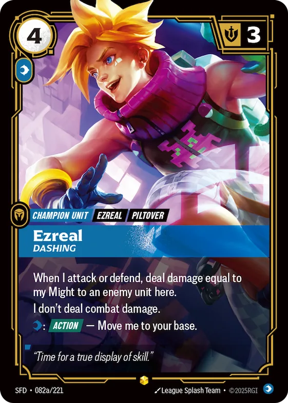 Ezreal, Dashing #82a – Spiritforged