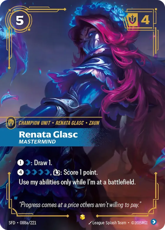 Renata Glasc, Mastermind #88a – Spiritforged