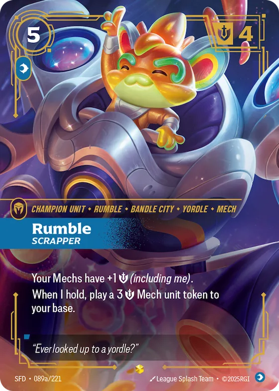 Rumble, Scrapper #89a – Spiritforged