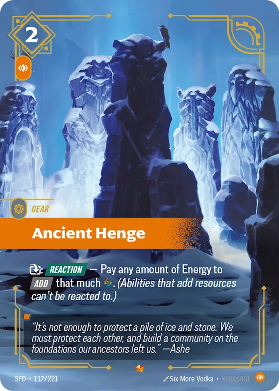 Ancient Henge #117 – Spiritforged