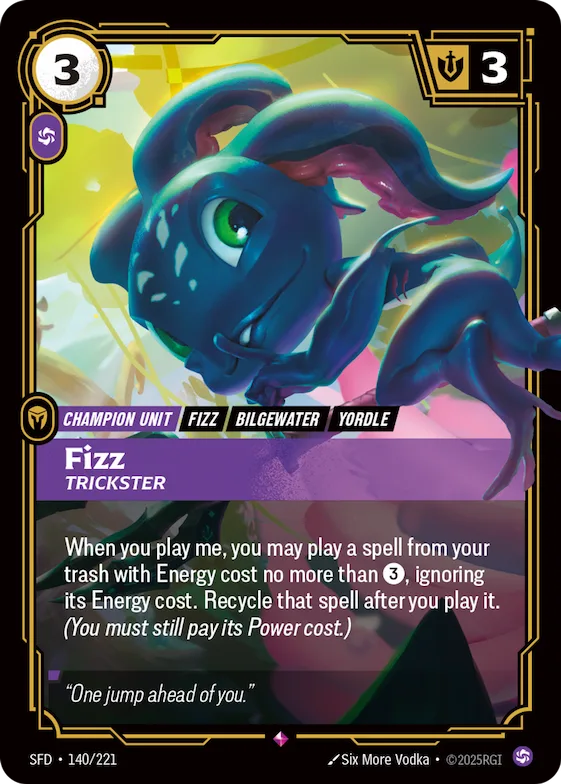 Fizz, Trickster #140 – Spiritforged