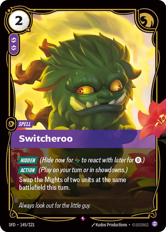Switcheroo #145 – Spiritforged