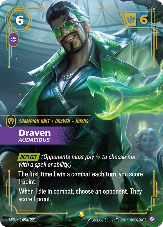 Draven, Audacious #148a – Spiritforged