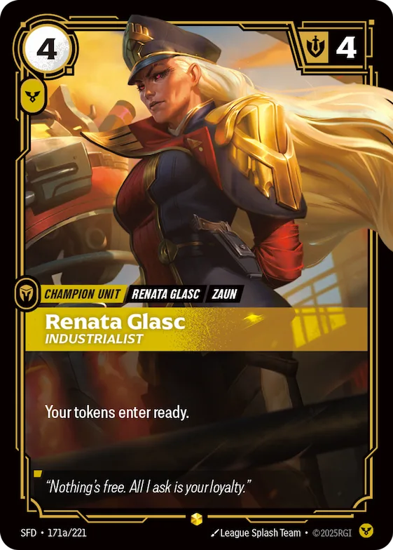 Renata Glasc, Industrialist #171a – Spiritforged