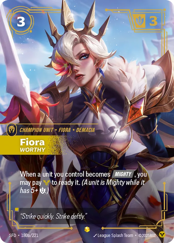 Fiora, Worthy #180a – Spiritforged