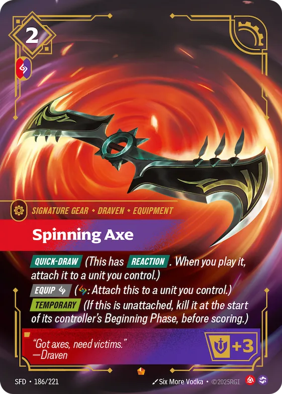 Spinning Axe #186 – Spiritforged