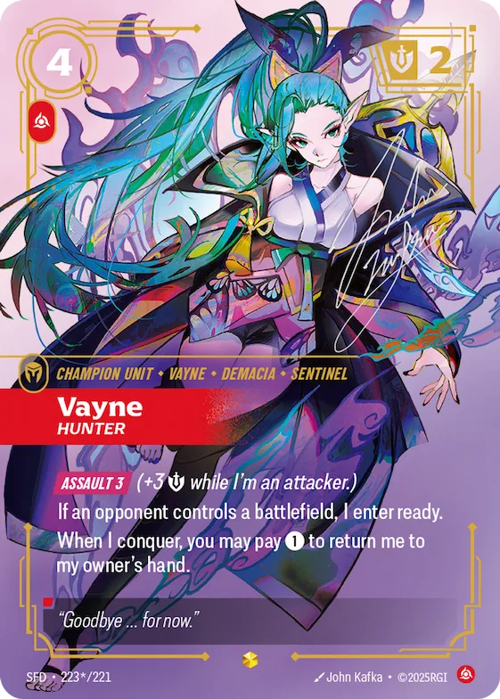 Vayne, Hunter #223* – Spiritforged