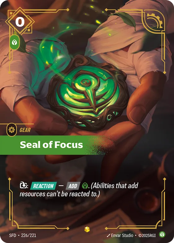 Seal of Focus #226 – Spiritforged