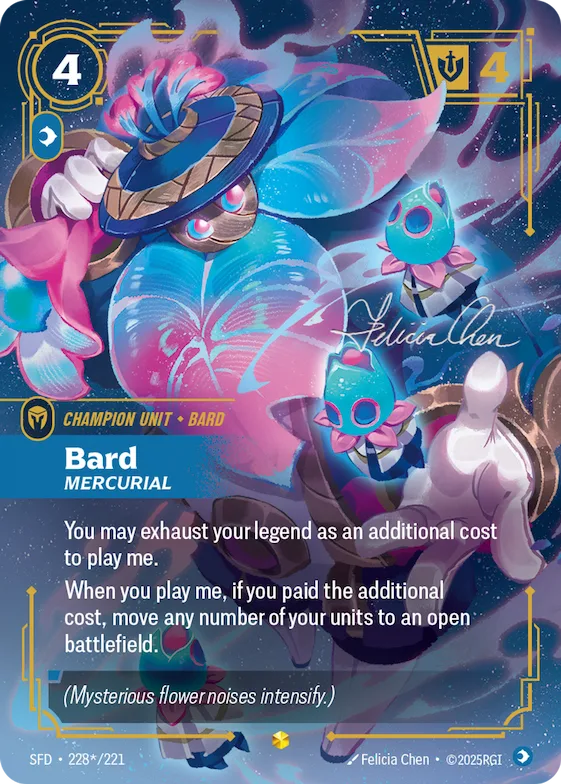 Bard, Mercurial #228* – Spiritforged