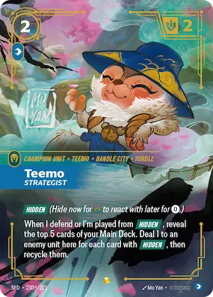 Teemo, Strategist #230* – Spiritforged