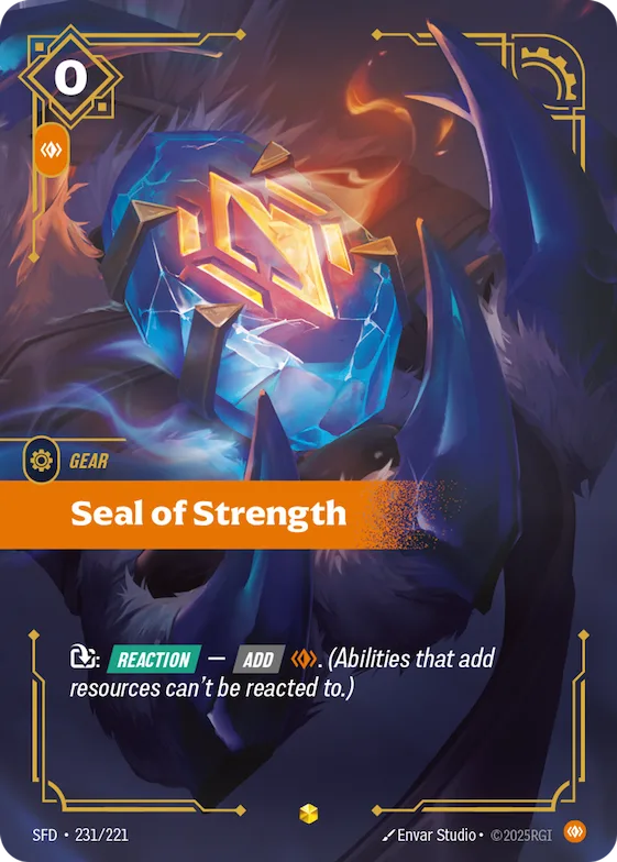 Seal of Strength #231 – Spiritforged