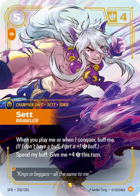Sett, Brawler #232 – Spiritforged