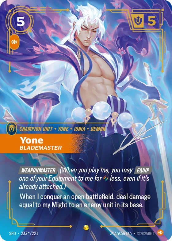 Yone, Blademaster #233* – Spiritforged