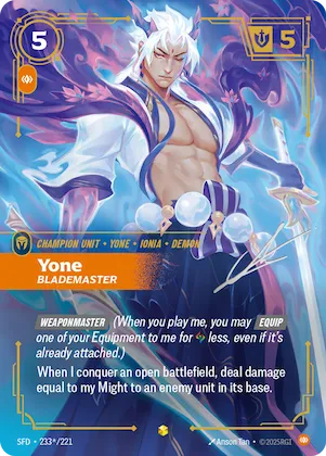 Yone, Blademaster #233* – Spiritforged
