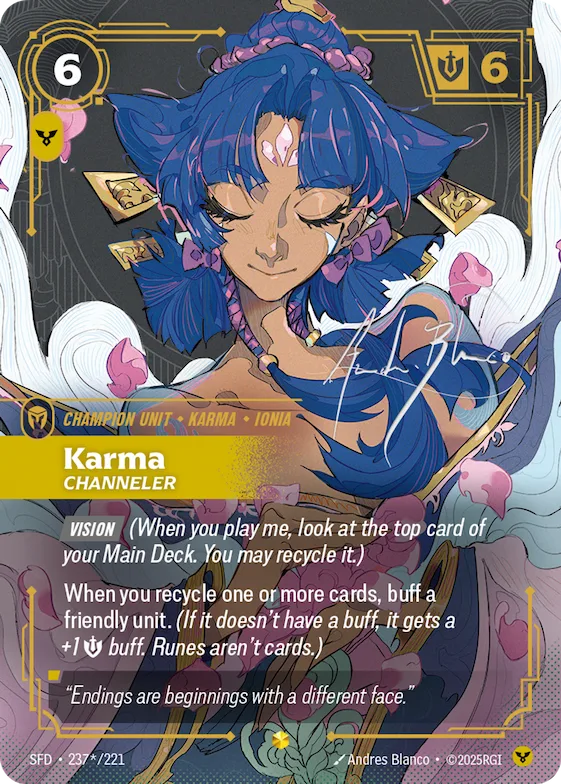 Karma, Channeler #237* – Spiritforged