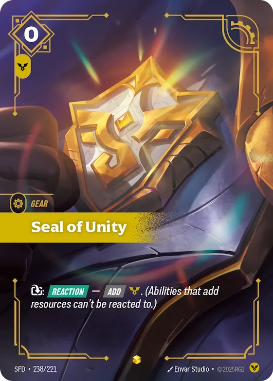 Seal of Unity #238 – Spiritforged