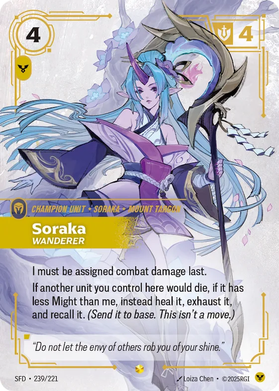 Soraka, Wanderer #239 – Spiritforged