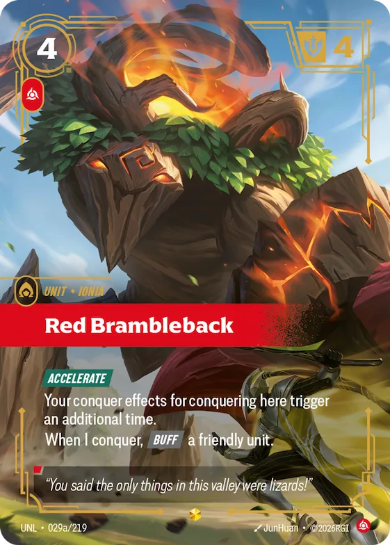 Red Brambleback #29a – Unleashed