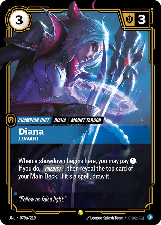 Diana, Lunari #79a – Unleashed