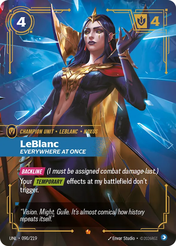 LeBlanc, Everywhere at Once #90 – Unleashed