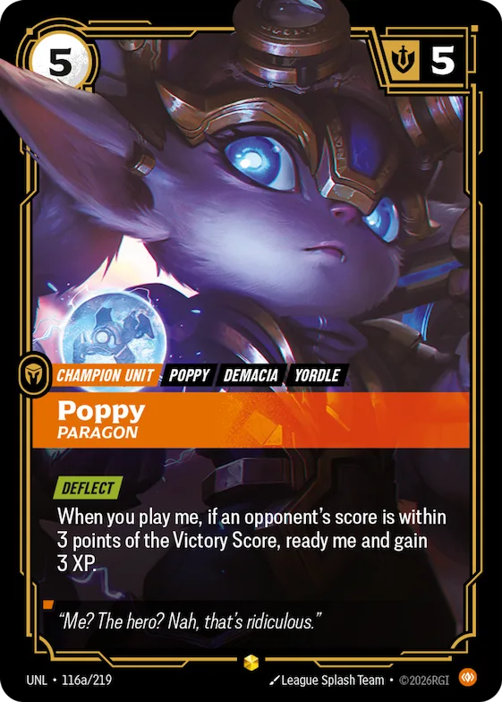 Poppy, Paragon #116a – Unleashed