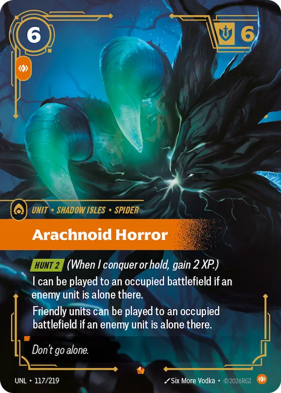 Arachnoid Horror #117 – Unleashed