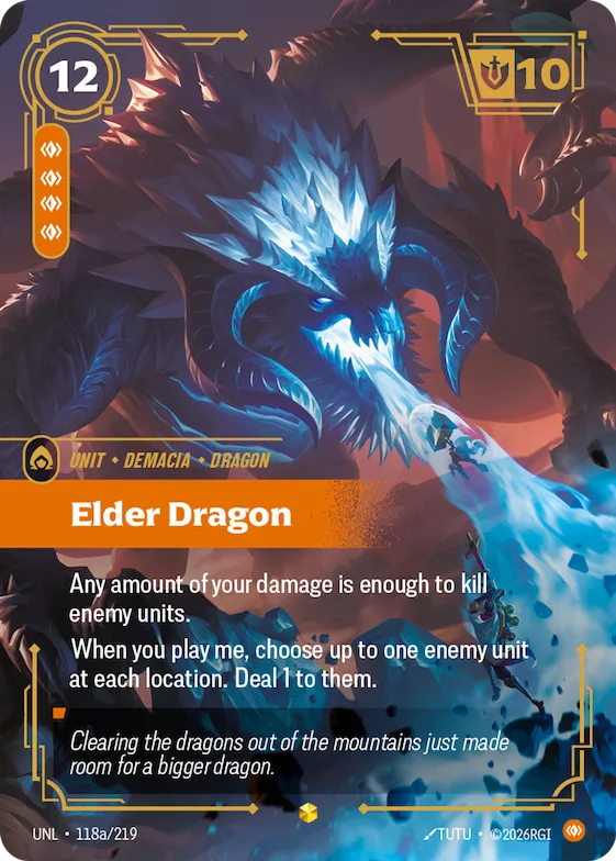 Elder Dragon #118a – Unleashed