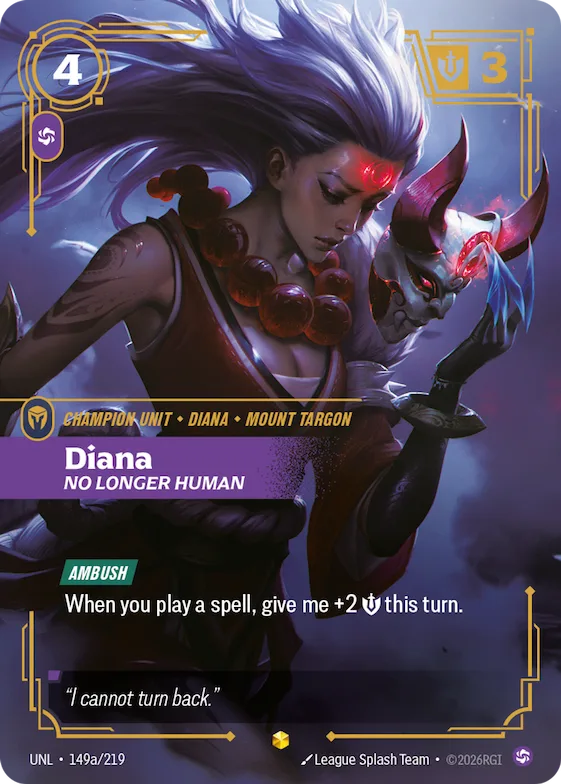 Diana, No Longer Human #149a – Unleashed