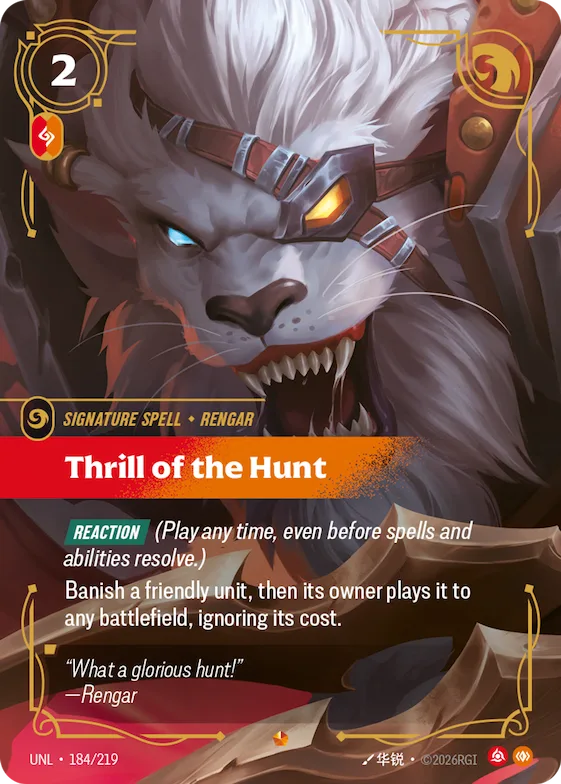 Thrill of the Hunt #184 – Unleashed