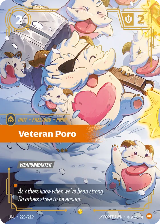 Veteran Poro #223 – Unleashed
