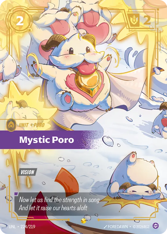 Mystic Poro #224 – Unleashed