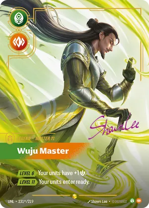 Wuju Master #231* – Unleashed