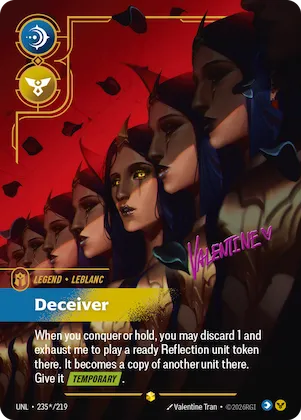 Deceiver #235* – Unleashed