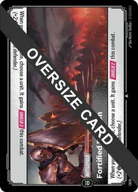 Fortified Position (Oversized) #279 – Proving Grounds