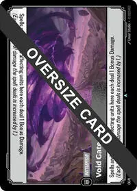 Void Gate (Oversized) #296 – Proving Grounds