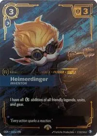 Heimerdinger - Inventor #111a – Riftbound Promotional Cards