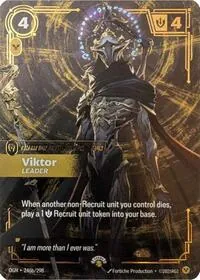 Viktor - Leader #246b – Riftbound Promotional Cards