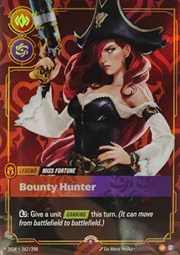 Miss Fortune - Bounty Hunter #267 – Riftbound Organized Play Promotional Cards