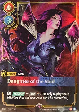 Kai'Sa - Daughter of the Void #247 – Riftbound Organized Play Promotional Cards