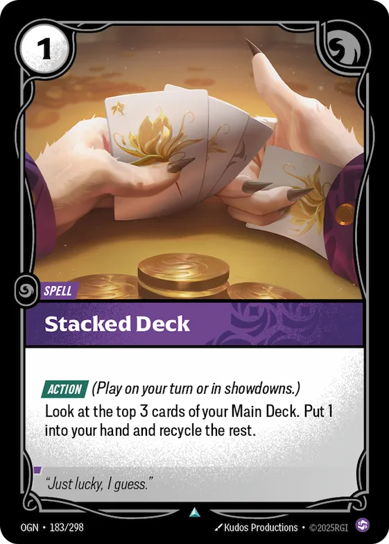Stacked Deck #183 – Riftbound Organized Play Promotional Cards