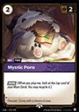 Mystic Poro #171 – Riftbound Organized Play Promotional Cards